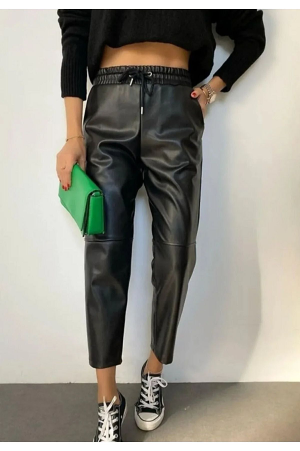 trousers scube fabric Black